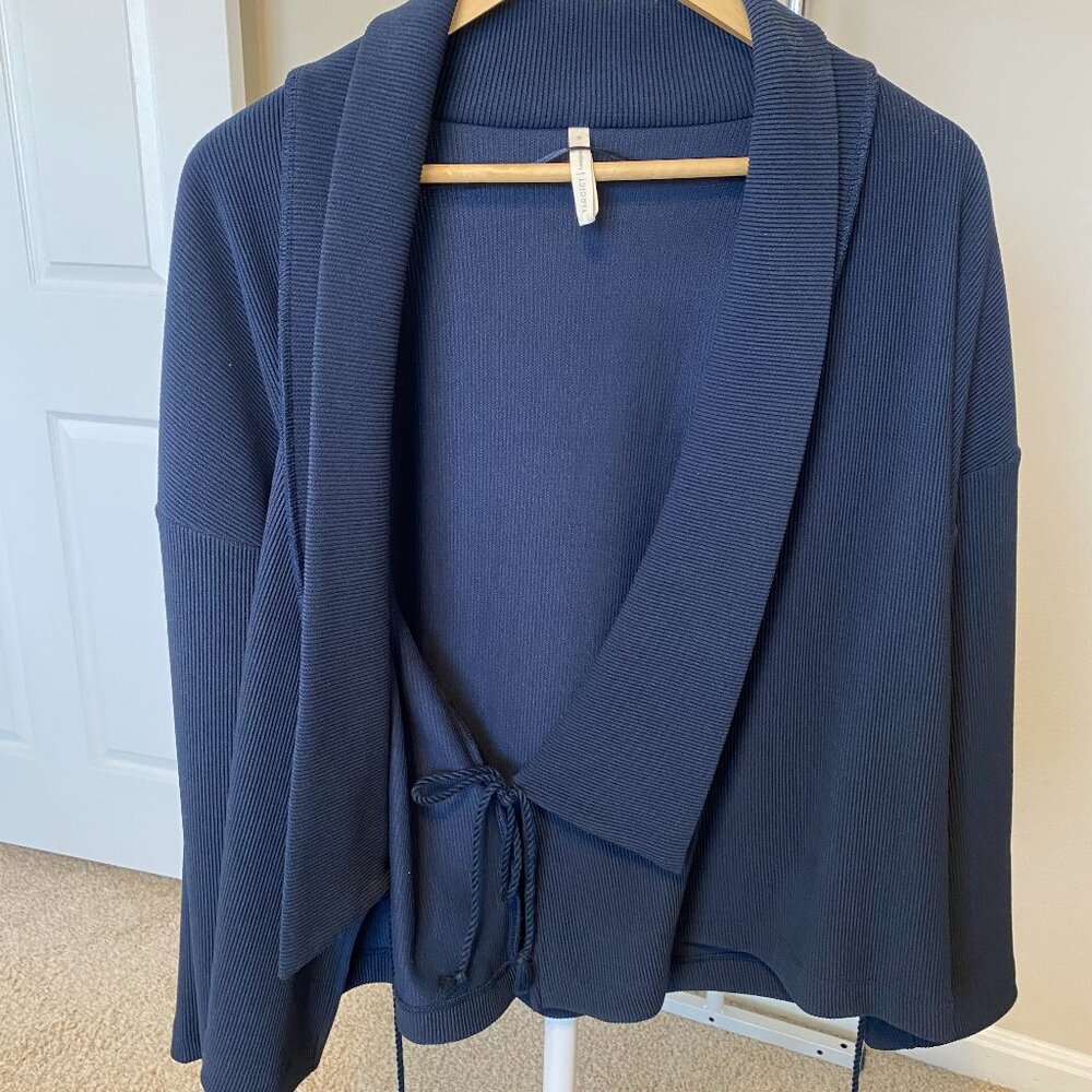 Unique YARGICI Loungewear wrap-style cardigan - Small